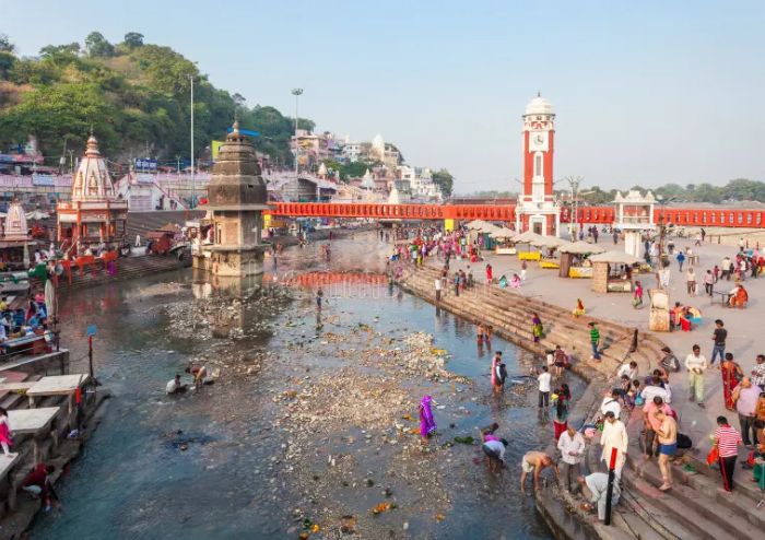 Ganga Aarti Har Ki Pauri evening ceremony