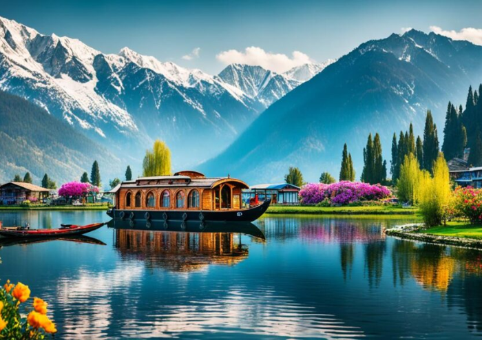 Mughal Gardens in Srinagar