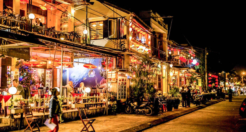 Ho Chi Minh City skyline at night